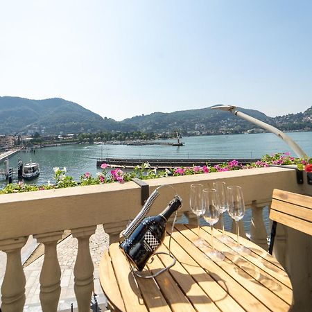Appartamento Esclusivo Fronte Lago, In Centro A Como Con Garage 外观 照片